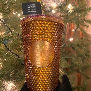 Starbucks 2021 50 Year Copper Studded 16oz Tumbler